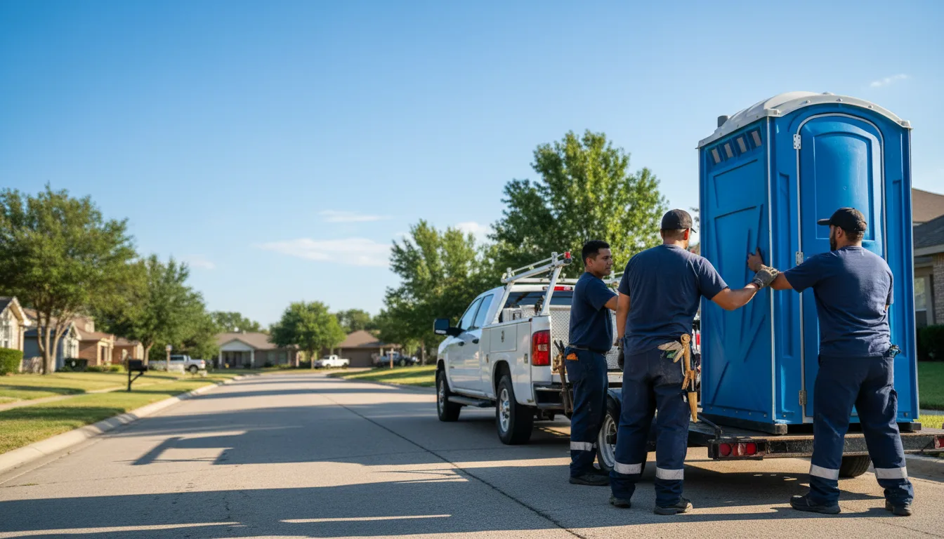 Portable Toilet Rental in Crandall, TX near me